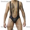 Body para hombre de charol